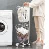 Buy cheap H1060mm Dirty Clothes Laundry Basket , Anti Corrosion Metal Wire Laundry Basket from wholesalers