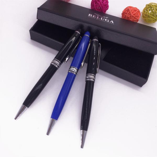 Buy cheap Personalized black Metal Roller Pen Ballpoint Pen Custom Ball Pen Manufacturer from wholesalers