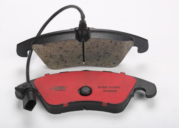 Buy cheap Black Ceramic Brake Pads Low Disc Damage No Noise Emark Certificated from wholesalers