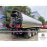 Buy cheap CCC 3 Axle 50000L Stainless Steel Tanker Semi Trailer For Asphalt Delivery from wholesalers