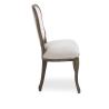Buy cheap Custom furniture wooden chair linen fabric materials antique style wedding chairs sale from wholesalers