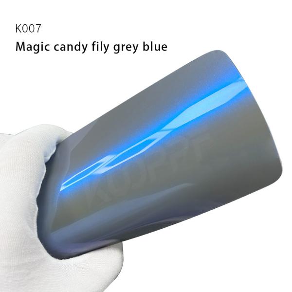 Buy cheap K007 Magic Candy Flip Grey Blue Car Paint Protection Film from wholesalers