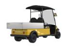 520KG Loading Capacity Electric Platform Truck With 2 Seats
