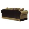 Buy cheap American style Linen fabric upholstery classic 3-seater sofa,lounge chair,living room sofa from wholesalers