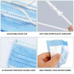 Ear-Loop 3-Ply Disposable Non-Woven Face Mask Against Pollen Dust for Customised