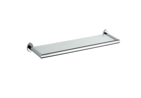 Buy cheap Shelf &Glass Shelf 87310,Oval&Brass&Chrome&Toughened frosted glass &bathroom accessory,sanitary ware from wholesalers