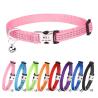 Buy cheap Lettering Adjustable Reflective Cat Collar With Bell Small And Medium Collars from wholesalers