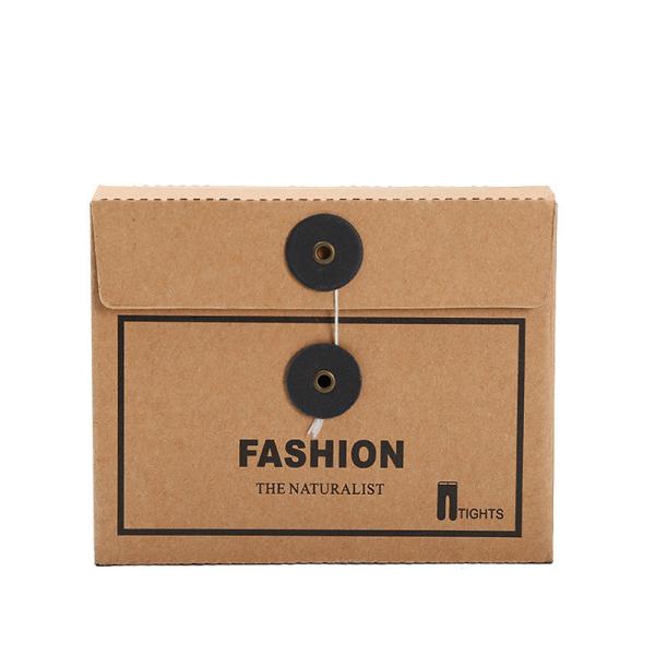 Buy cheap Envelope Design Kraft Cardboard Paper Box For Unerwear T Shirt Socks from wholesalers