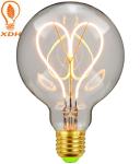 G95 Globe LED Filament Bulb Edison Amber Light Bulbs 230V