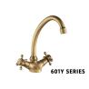 Buy cheap Antique Brass Shower Home Depot Tub Faucet Mixer Double Handle Ceramic Cartridge Valve Core from wholesalers