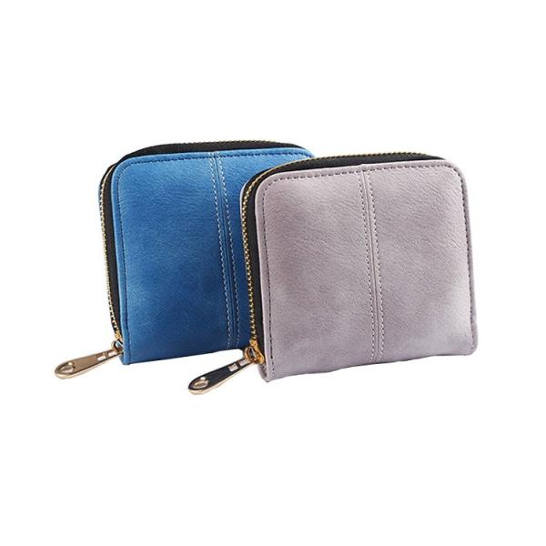 Buy cheap Stoving Varnish TPCH Women's Zipper Wallet Purse Small Coin Pocket 11x10CM from wholesalers