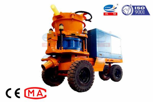 Buy cheap Diesel Cement Dry Shotcrete Machine For Slope Reinforcement from wholesalers