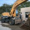 Buy cheap 2020 Original Paint Used Yellow Hyundai 210W-9 Wheel Excavator Digger from wholesalers