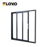 Buy cheap Thermal Break Shatterproof Sliding Glass Door 8x8 Triple Glazed Glass from wholesalers