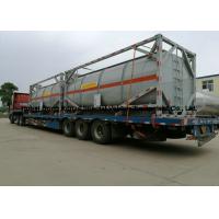Buy cheap 20ft Hydrochloric acid, Sodium hypochlorite Tank Containers Steel Lined PE 16mm product