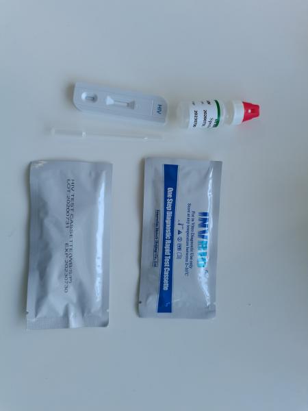 Buy cheap Human Immunodeficiency Virus OEM Instant Hiv Test Kit 1/2 Blood from wholesalers