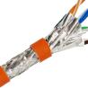 Buy cheap PVC Jacket Ethernet Cat7 Lan Cable HDPE Insulation Bare Copper from wholesalers