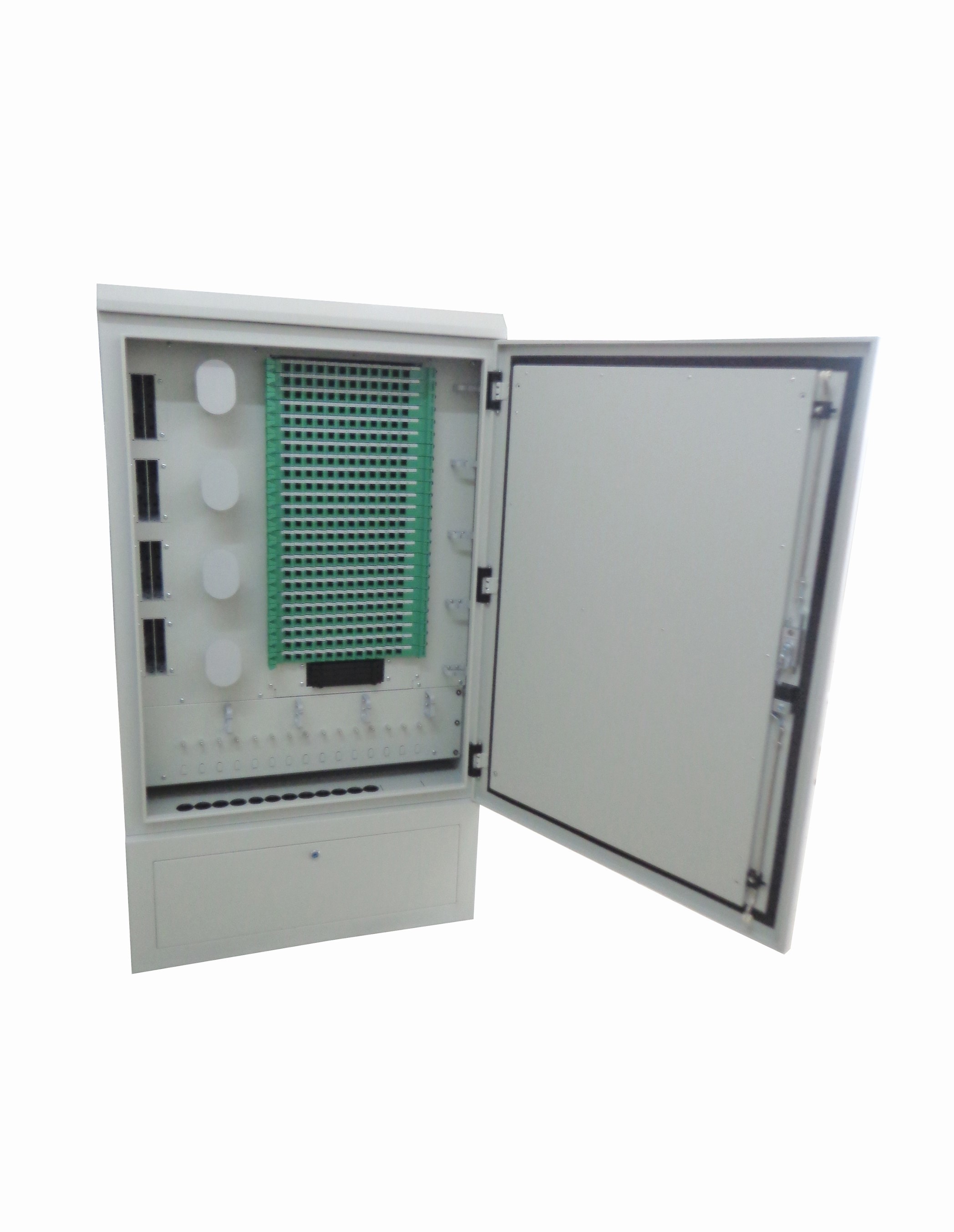Outdoor IP65 Cross Connection SMC Fiber Optic Cabinet