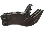 Excavator Demoliton Rock Breaker Attachment With 4 Side Blade Low Noise High