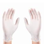 EN455 S-XL White Disposable Medical Latex Gloves Good Feeling