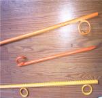 Customized Painted Grounding And Earthing Products Steel Material Earth Stake
