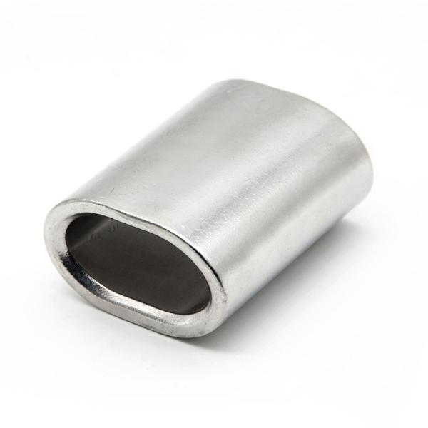 Buy cheap Protect Single Hole Aluminium Sleeve For Steel Wire Rope from wholesalers