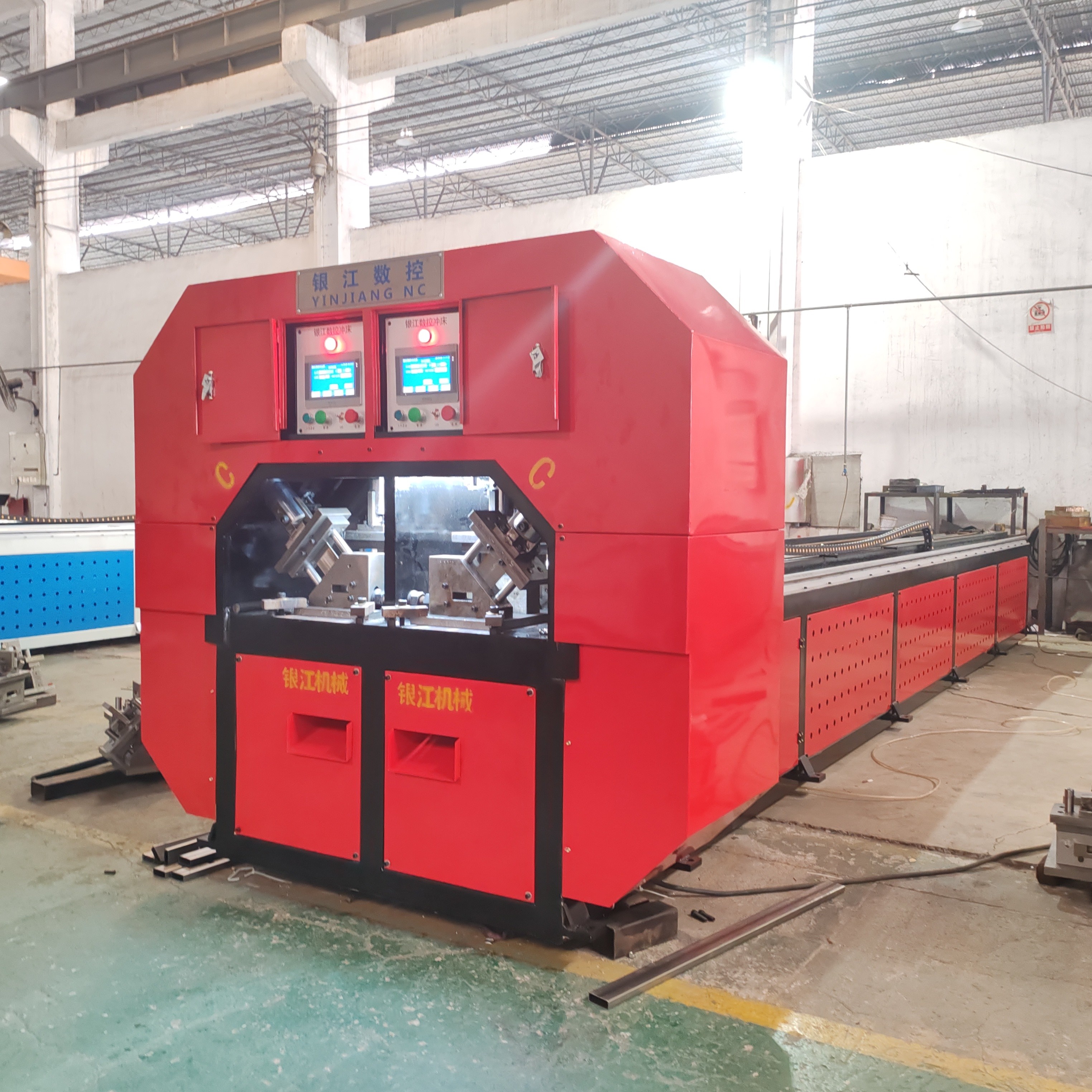 Industrial Custom Hydraulic Punching Equiment Manual Or Automatic Control System