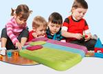 Single Cozy Toddler Flocked Air Bed Double Camping Inflatable Outdoor Furniture