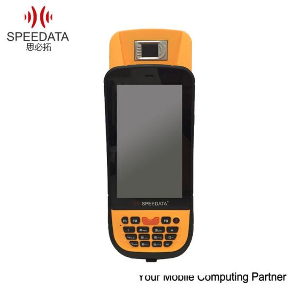 Quality Capacitive Touch Large Memory Biometric Fingerprint Scanner Android 4.5 inch display for sale