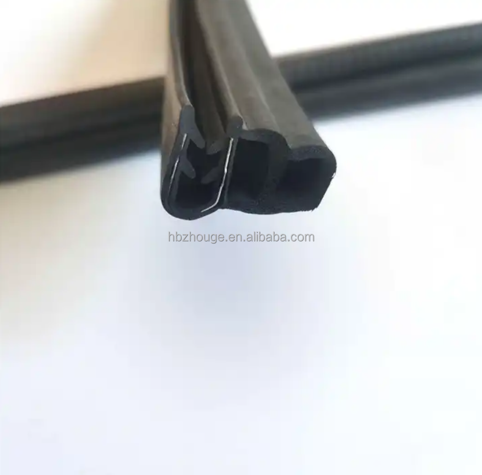 EPDM Foam Rubber Tape For Top Bubble And Side Bubble Sealing Strip