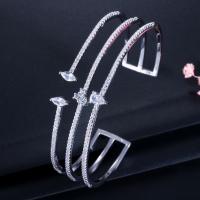 Buy cheap Round Bracelets & Bangles For Women Wedding Gift Gold Silver Plated CZ product