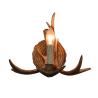 Buy cheap Personality Antler Art Wall Lamp Parlor Study Corridor Aisle Decorative Sconce Restaurant Cafe Bar Wall Mounted Lighting from wholesalers