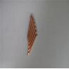 Buy cheap 38MM 2.6X 2.6MM Square Nails For Wooden Boat , Rose Head Copper Nails from wholesalers