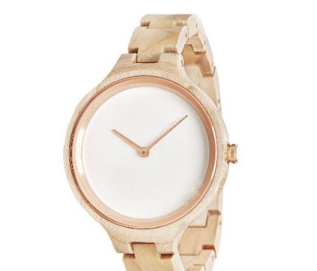 Buy cheap Vogue Style Custom Wood Watches / Beautiful Women'S Watches Made Of Wood from wholesalers