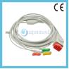 Buy cheap Bionet BM5 One piece 3-lead ECG Cable with leadwires from wholesalers