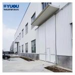 PU Foam Workshop External Mount Sliding Door 50mm Galvanized Steel Sheet 220V