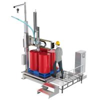 Buy cheap 12 Heads Ibc Filling Machine For Solvent / Paint / Chemical product