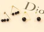 2018 Fashion American style lady party EarringsSilver Many Colors Round shape
