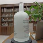 Extra Flint Frosted Vodka 700ml 750ml 1000ml Glass Bottle Rubber Stopper Sealing