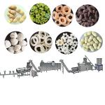 Easy Snack Production with 200-250kg/h Capacity Automatic Puffing Snacks Making