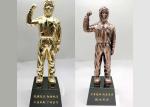 Disease Resistance Hero zinc alloy 250mm Height Custom Trophy Awards