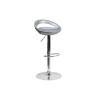 Buy cheap KDHS Metal Base Silver Counter Height Bar Stools Outdoor Industrial Barstools from wholesalers