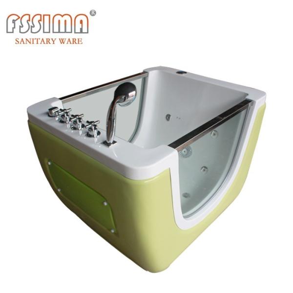 Buy cheap 35 Inch Luxury Baby Spa Bathtub Whirlpool White Acrylic Massage from wholesalers