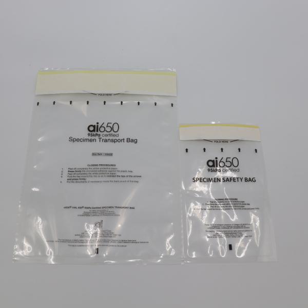 Buy cheap Self Sealing 95kPa Transport Bags Plastic For Laboratory Pathology from wholesalers