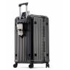 Buy cheap New Arrival Vintage Multifunctional Abs Aluminum Luggage Hardside Trolley Case Travel Luggage Suitcase With Cup Holder from wholesalers