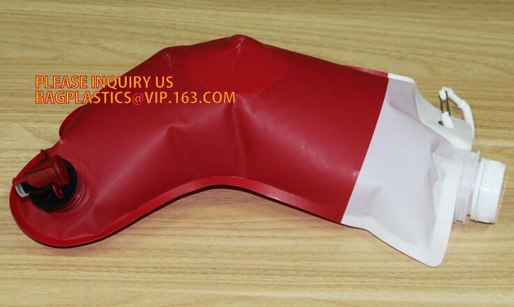 Wine Juice Bag in box packaging 3l 5l 10l plastic wine bags,Fruit Juice Beverage Syrup Wine Bag In Box With Valve bageas