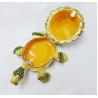 Buy cheap Custom Turtle shape zinc alloy gift jewelry boxes turtle trinket box jewelry box from wholesalers