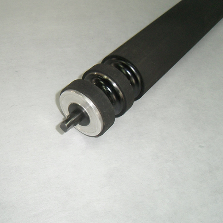 Transporting Goods Motorized Conveyor Rollers Rubber Coated 1 Year Warranty