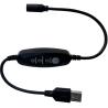 Buy cheap Multifunction Male Female Cable Pure Copper Braid Shielding 13cm from wholesalers