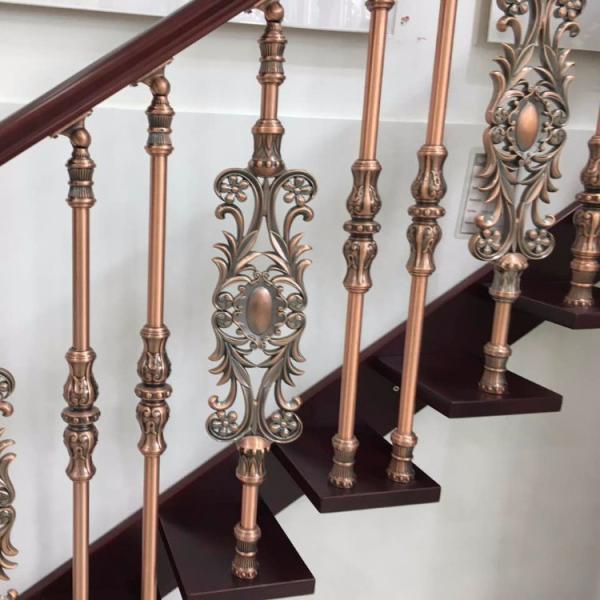 Buy cheap 1000mm Height Transparent Acrylic Stair Railing Luxury Aluminium Handrails For Stairs from wholesalers